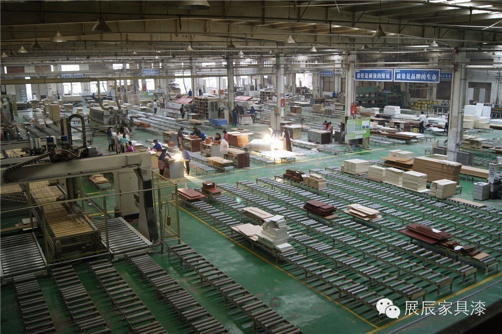 致力于客戶成功 展辰家具漆專業培訓團隊走進黎明家具
